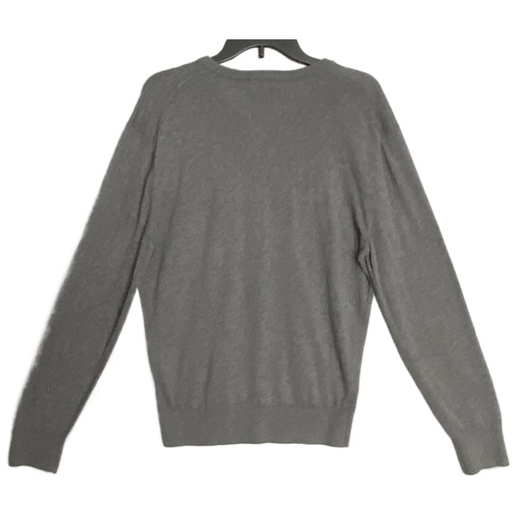 Daniel Cremieux V-Neck Sweater Men's XL Pima Cotton Cashmere Blend Gray NEW - Picture 5 of 15